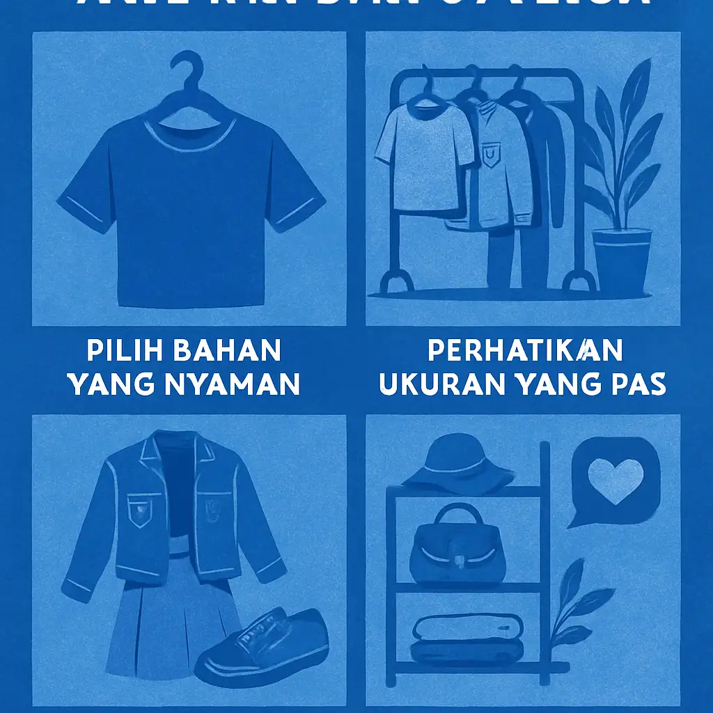Cara Memilih Pakaian yang Nyaman dan Stylish